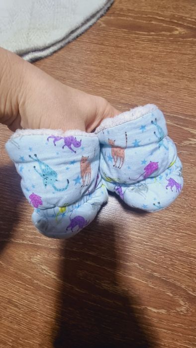 Пинетка для девочек 6-12 мес очень тёплый