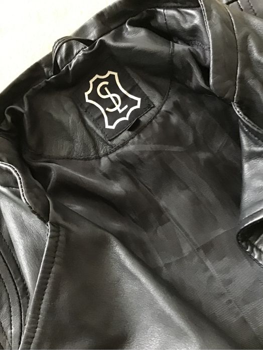 Кожено яке-ест. кожа XS