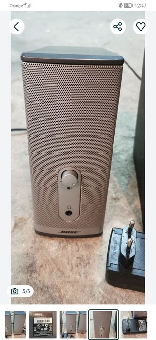 Bose companion 2 series 2/Libratone zipp boxa portabila