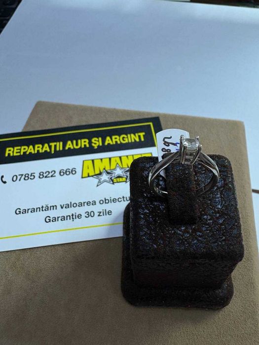 Inel Logodna Aur Alb 14K (ctg)staramanet