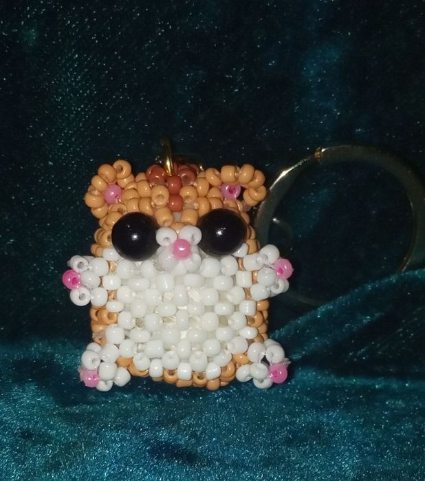 Хомячок из бисера