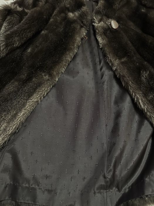 Haina vintage din blana naturala