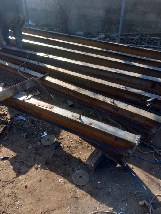 Vând hală metalica structura 12m×20m×4m din profile inp 200 Ferme si s