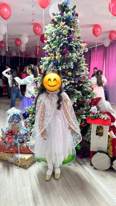 продам платье снежинка. костюм зайчика