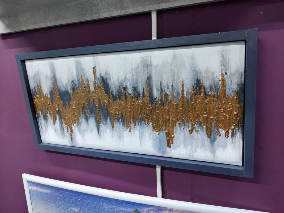 Интерьерная картина с поталью