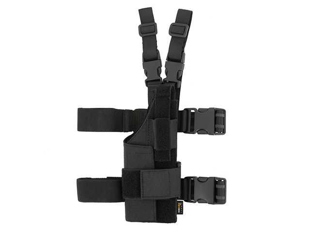 Toc Pistol Modular Cu Prindere Pe PiciorNegru 8FIELDS Tip PREMIUM Nou