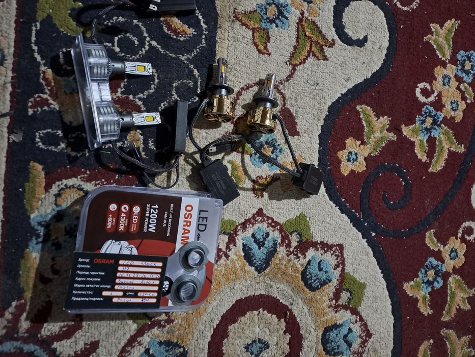Osram H7 1200w жаңа 1 рет қолданыста болған