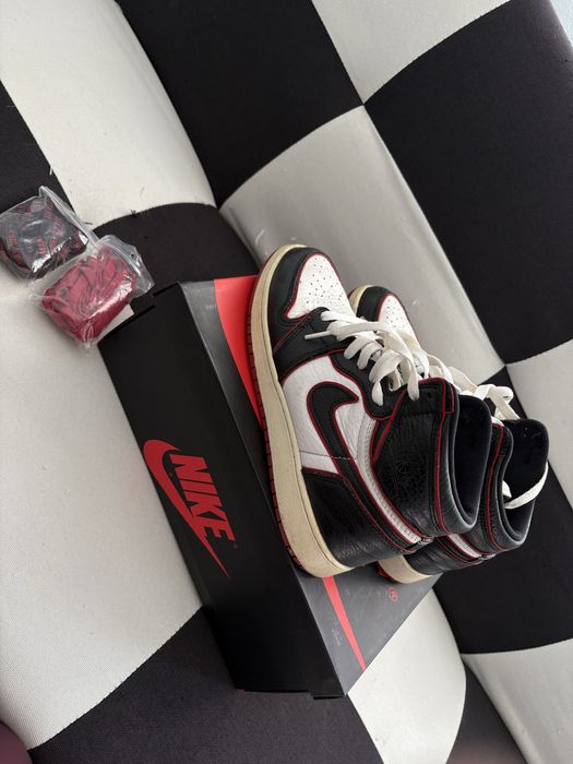 Nike Air Jordan 1 Retro High OG GS – Black/Gym Red-White