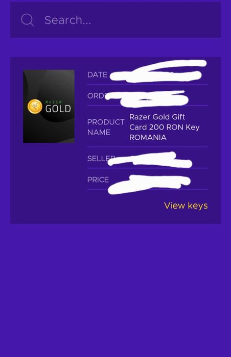 Razer gold card 200 ron online