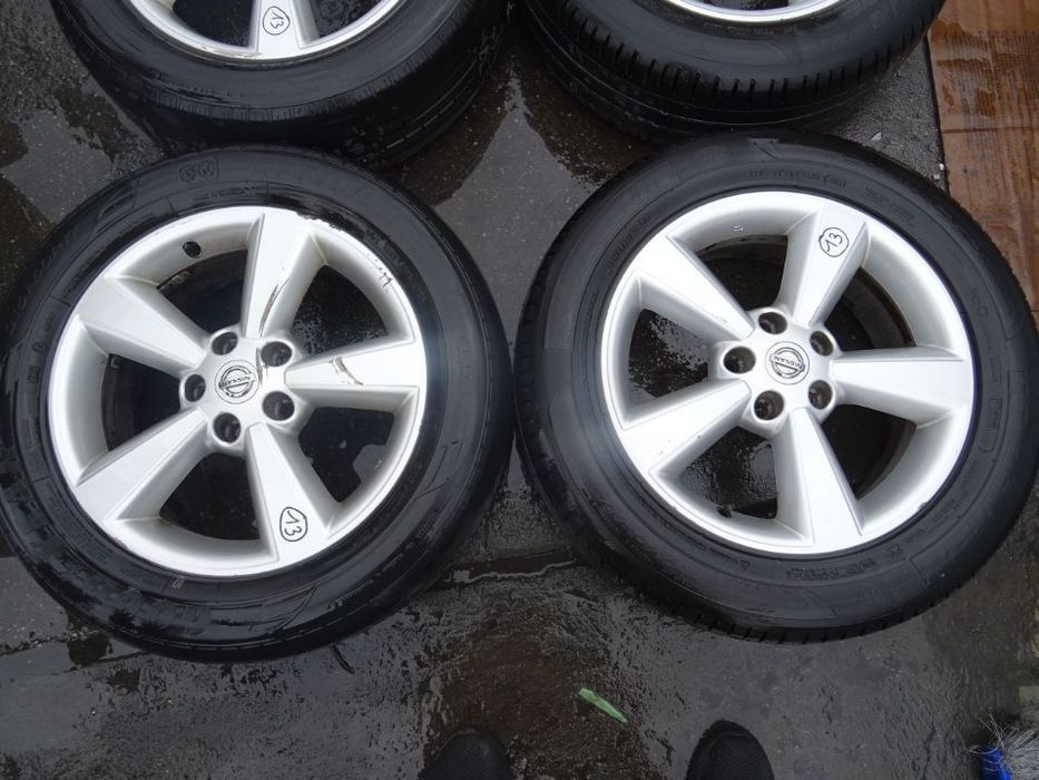 Vand Jante aliaj cu Cauciucuri Nissan Qashqai 215/60 R17 din 2009