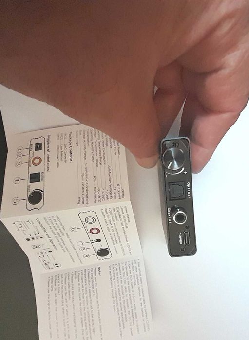 Hов DAC - 192k - преобразува цифровият сигнал в аналогов