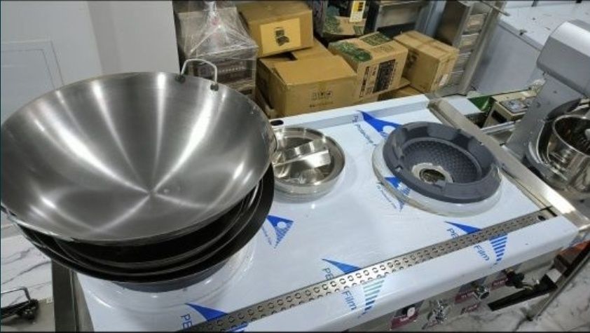 ВОК плита газовый lagmon uchoq Канфорка WOK 1,8 м (2 талик) (1 раковин