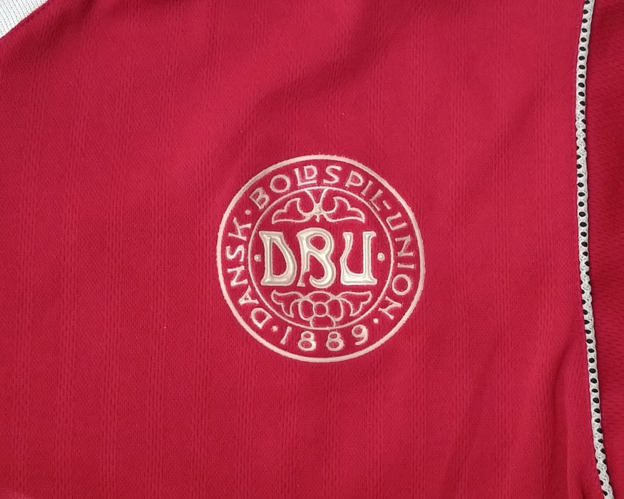 Hummel Denmark 1998 #11 Home Jersey оригинална тениска XS Хумел Дания