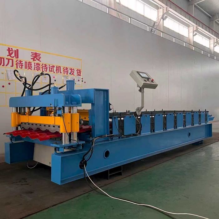 Станок для производства металлочерепицы супермонтеррей