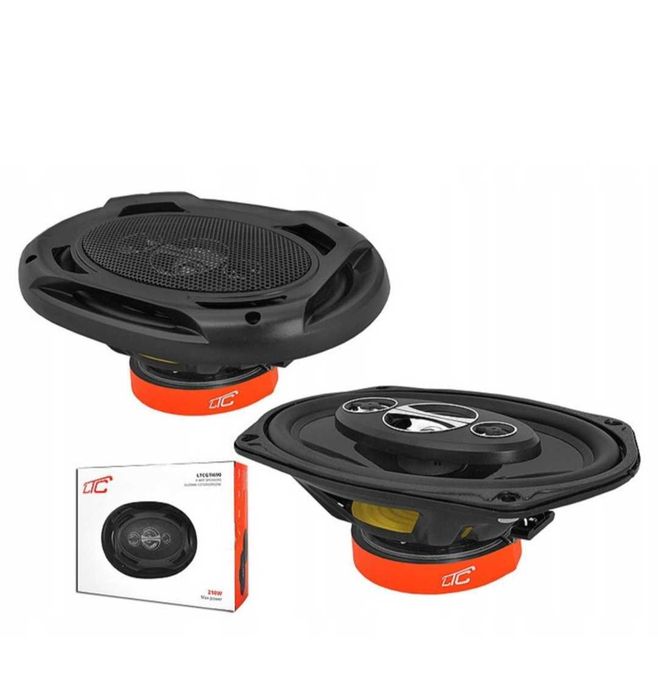 Авто Говорители Елипси 6"x9" LTC GTI690 Четирилентови, в комплект с решетки и кабели за монтаж, 2 броя, 4 Ohm, 70W govoriteli