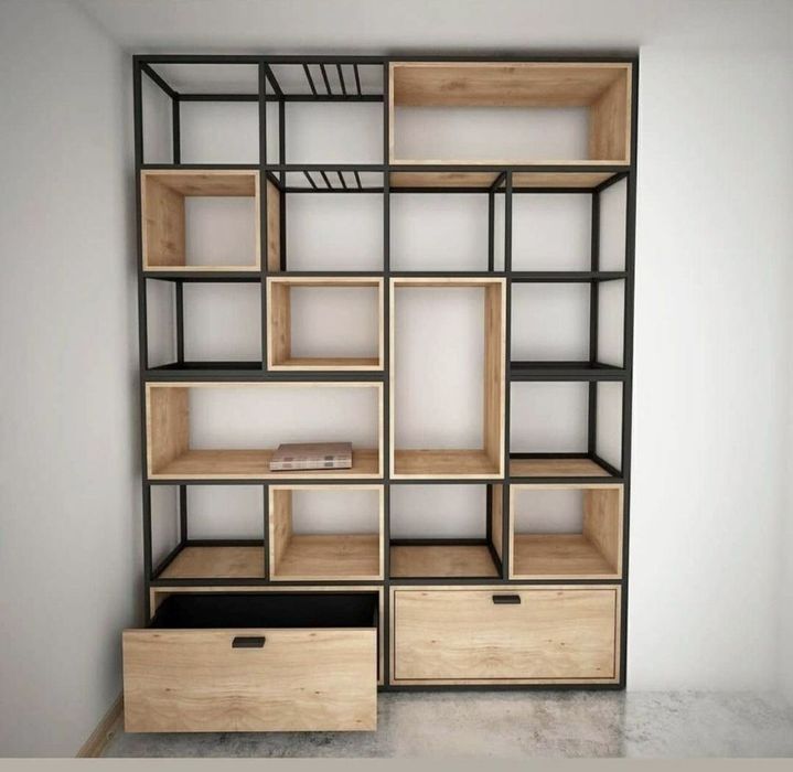 Лофт стелажи, лофт стелаж, лофт полки, loft stelajlar, polkalar