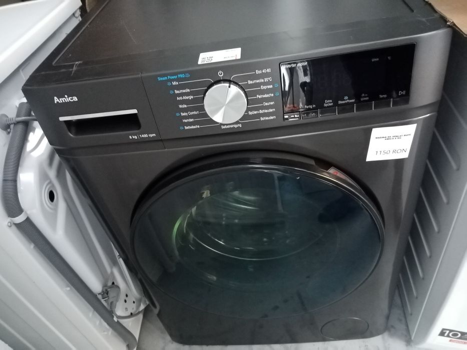 Mașina de spat rufe Amica 8 kg