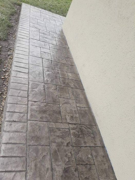 Beton amprentat!