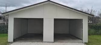 Garaje auto din structura metalica si panou sandwich termoizolant, dim