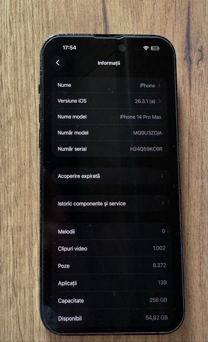 Vând Iphone 14 pro max