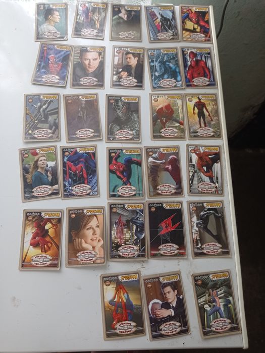 Cărți de joc/colecție Naruto/ Power Rangers/ Spiderman