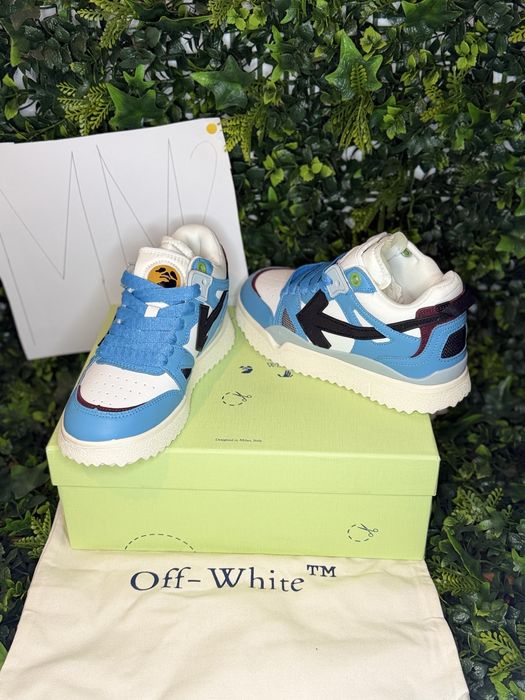 Adidasi/Sneakers Off-White SPONGE blue and white | dustbag | MM2