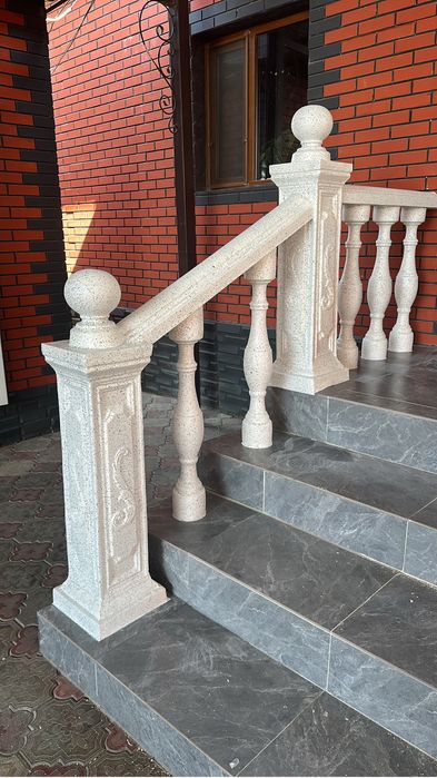 Установка балясин