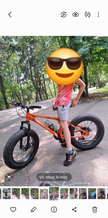 Bicicleta Fatbike Velors Copil