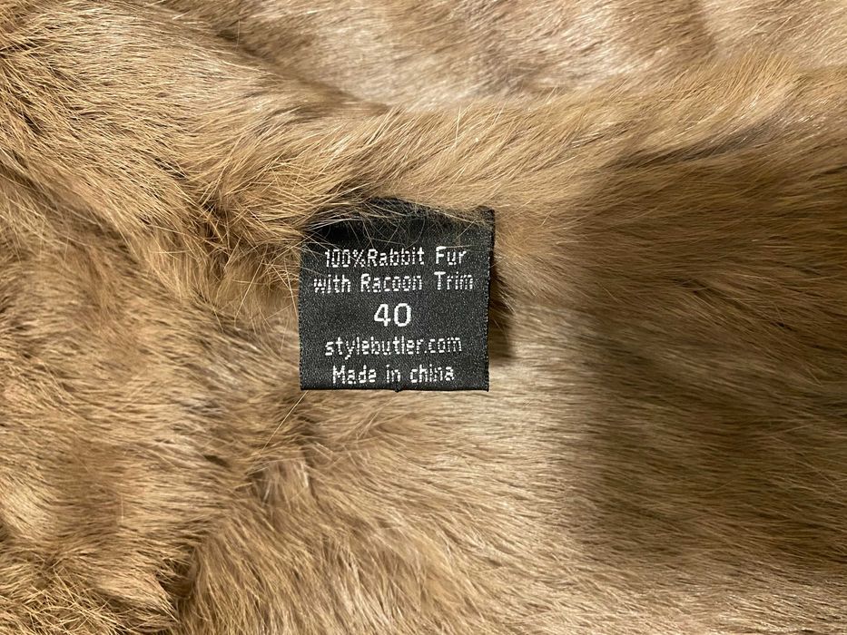 ''Style Butler''оригинален дамски елек от естествен косъм