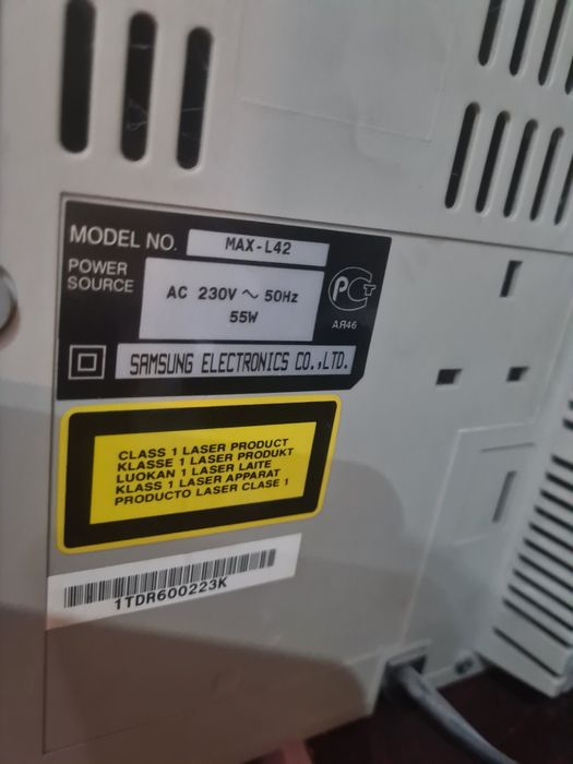 Музыкальный центр Samsung