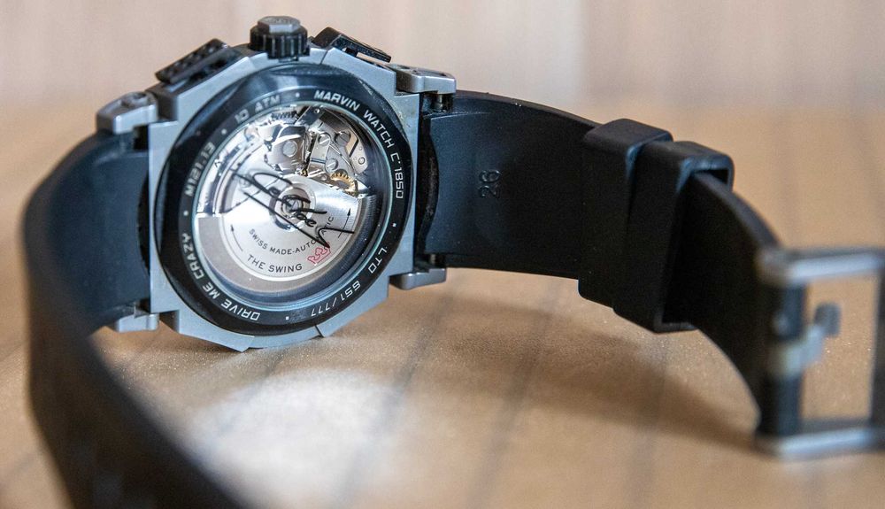 Ceas automatic de colectie Marvin Sebastien Loeb C 1850, serie limit.