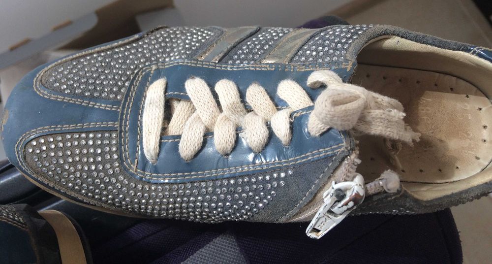 Кроссовки кожаные для девочки