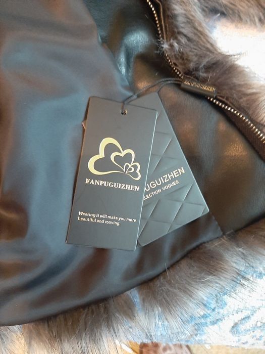 Шуба женская с капюшоном