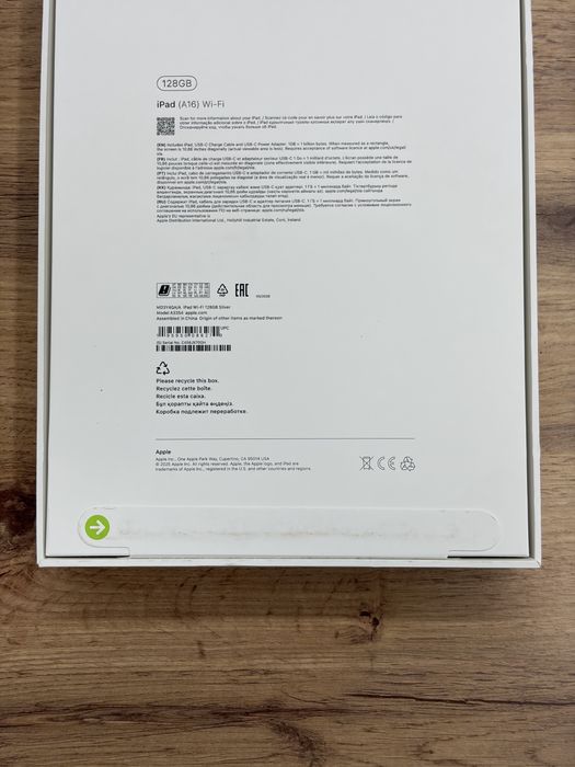 Новый iPad A16 128 gb EAC | iStatus