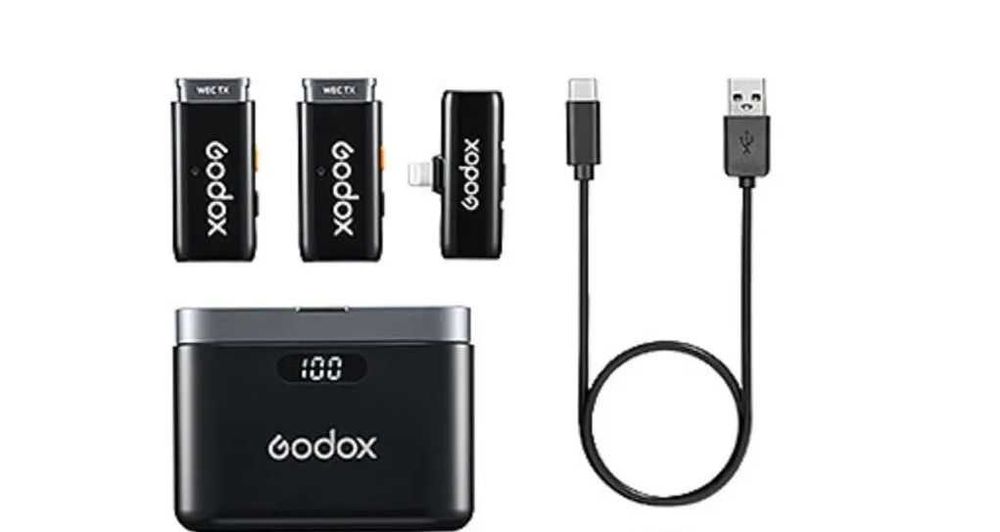 Lavaliera Wireless Boya WM4 si GODOX WES1 KIT2 pentru ios/iphone