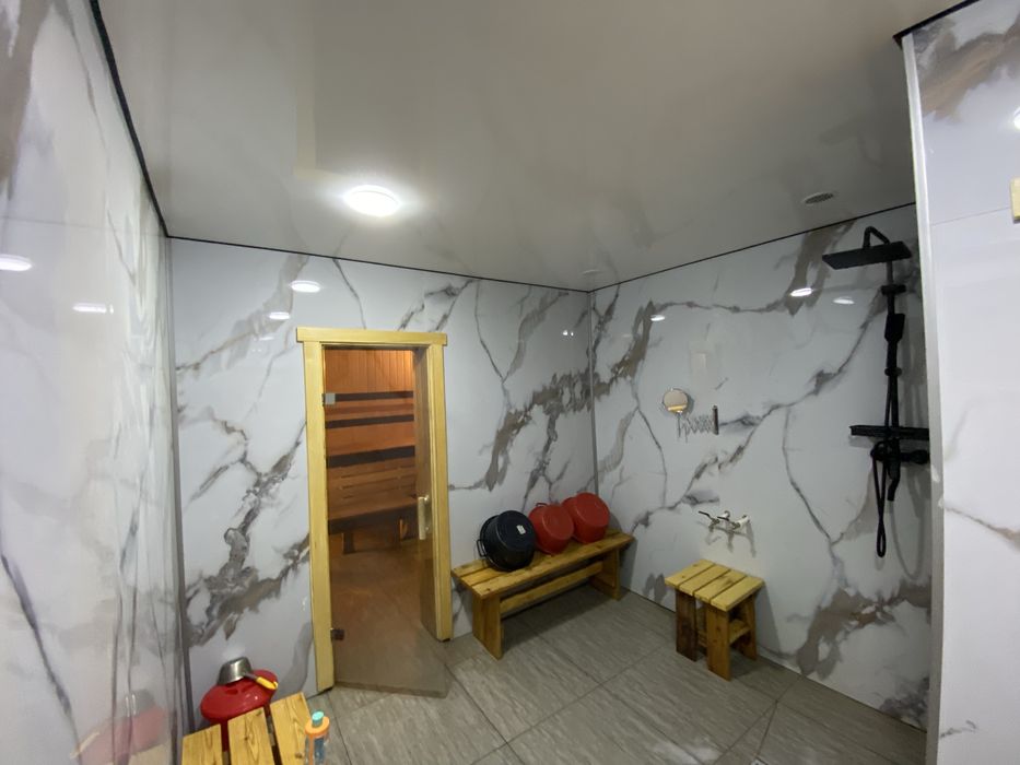 Семейная баня на дровах