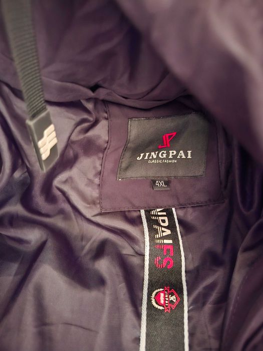 Черно дебело зимно яке