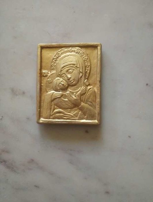 Релефни магнити за хладилник с Богородица и свети Георги  SIX MAGNETS