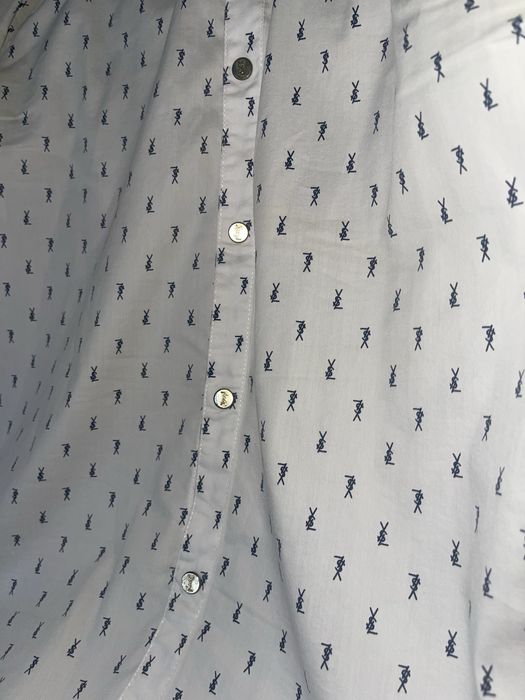 рубашка yves saint laurent mujskoy brendli firma