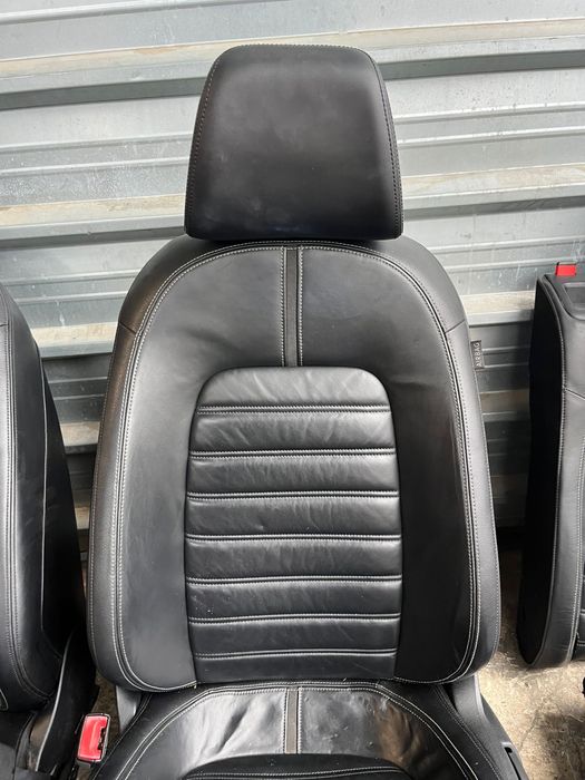 Салон VW Passat CC Кожа черен подгрев ном 206