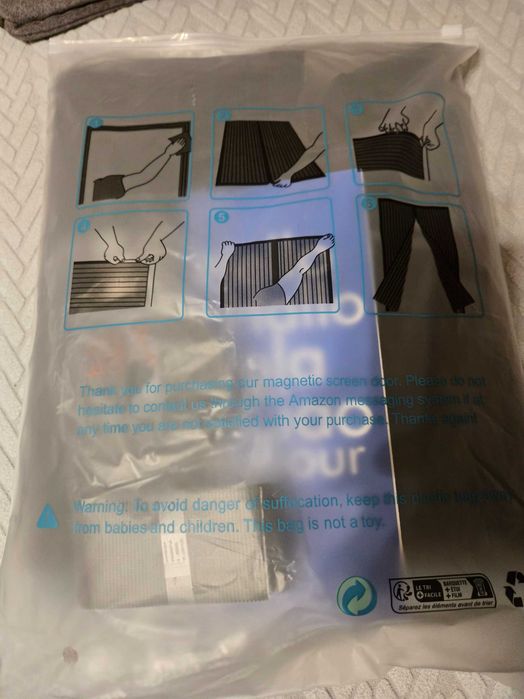 Plasa usa cu inchidere magnetica premium, anti insecte, diverse marimi