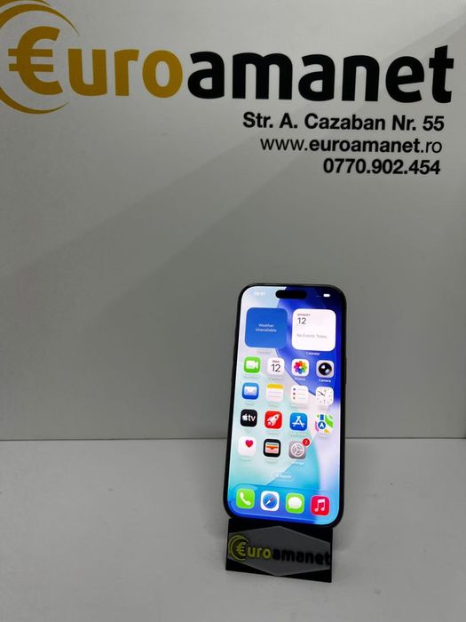 Telefon mobil Apple iPhone 16 Pro, 128GB, 5G, Baterie 96% -I-