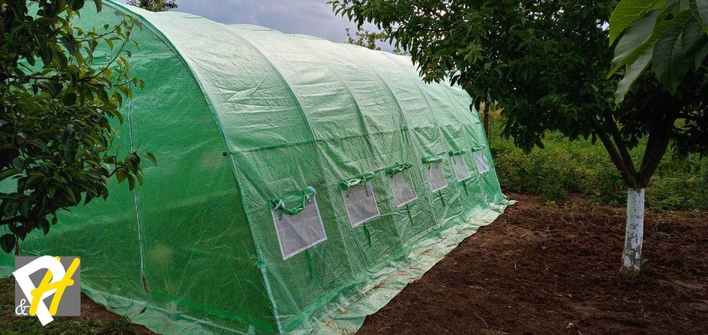 Висока оранжерия парник - здрава 32х1,1 мм конструкция