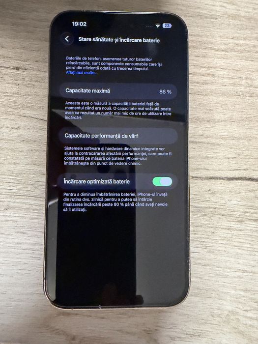 Vând Iphone 14 pro max 128gb ca și nou
