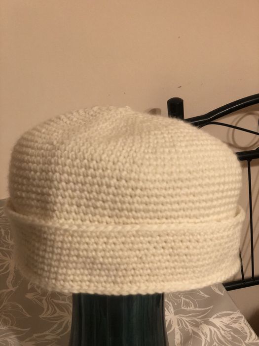 Шапка докер вязанный