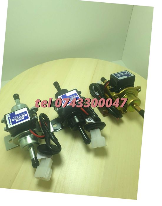 Dispozitiv Pompare Electrica 12V Universala Potrivit Pentru Combustibil, Tensiune 12V Utilizare Practica Vehicul Instalare -Scula Echipament Lucru Ate