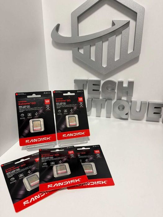 Card de memorie Sandisk Extreme GO SDXC V30 4K 128 Gb ! SIGILAT + Garantie !