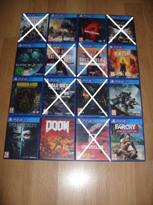 Игри за PlayStation 4, PS4 Част 3 - 12.78 € / 25лв за брой
