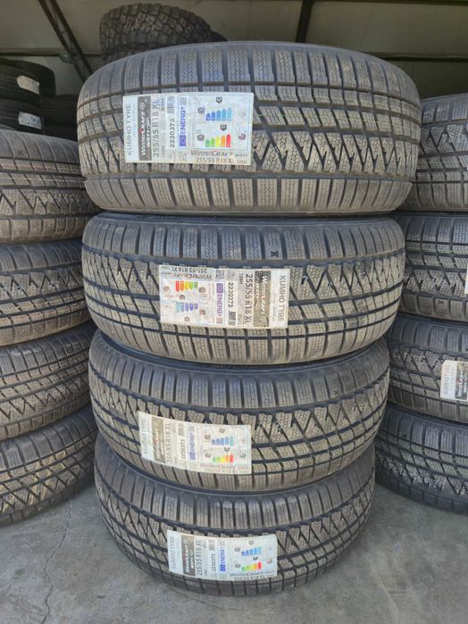 4 Anvelope M+S IARNA - 255/55/18 109H XL - KUMHO WinterCraft WS71 SUV - NOU - DOT 2023 !