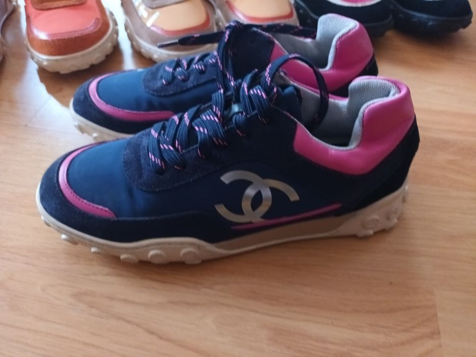 Chanel кецове ест.велур